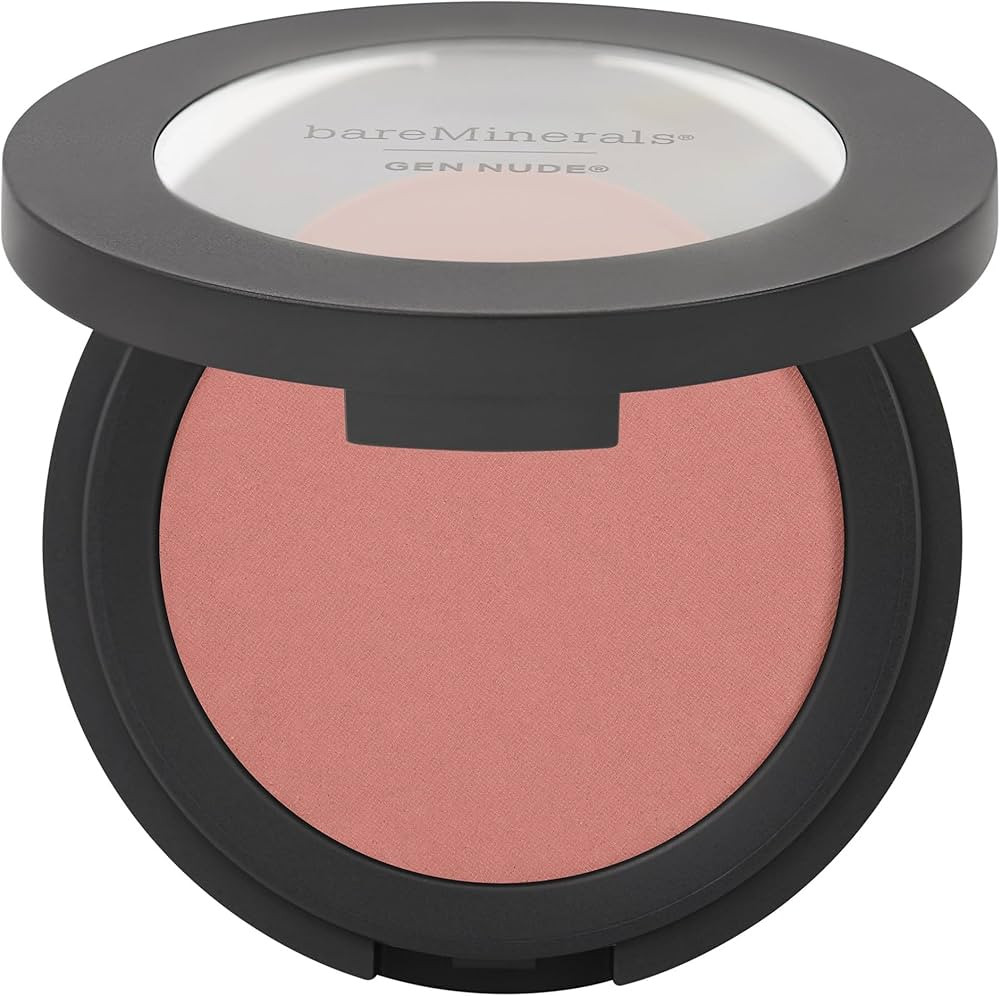 bareMinerals Gen Nude Powder Blush, Mineral-Based Pressed Blush Powder, All Day Wear, Buildable C... | Amazon (US)