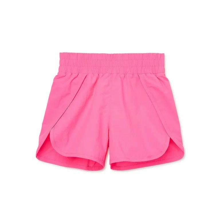 Athletic Works Girl's Active Wind Shorts, Sizes 4-18 & Plus - Walmart.com | Walmart (US)