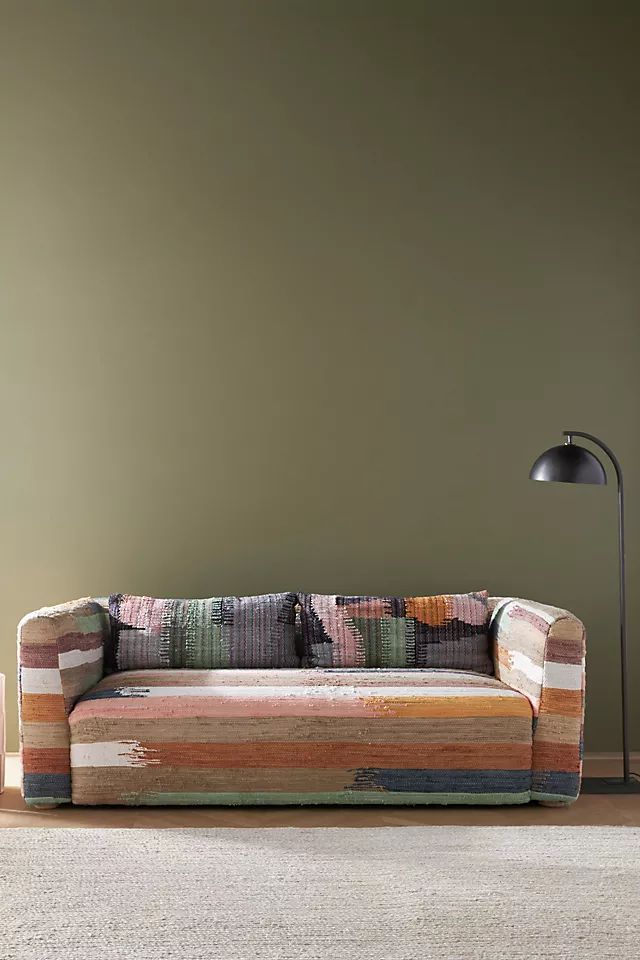 Woven Marija Kori Sofa | Anthropologie (US)