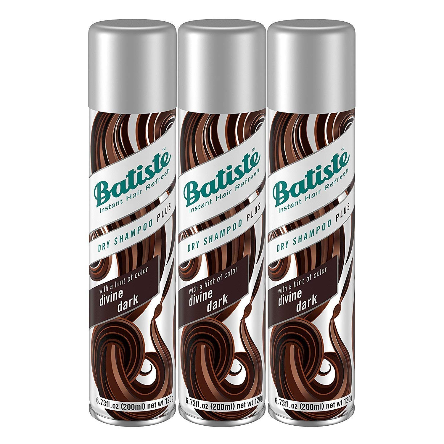 Amazon.com: Batiste Dry Shampoo, Dark & Deep Brown 6.73 oz (Pack of 3) : Beauty & Personal Care | Amazon (US)