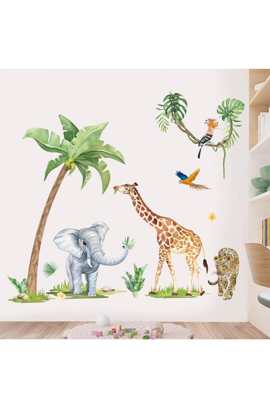 We used these amazing wall sticklers for Bryson’s room .. highly recommend! We also bought monkey ones too which I’ve also linked to fill out the wall more 💚

#LTKkids #LTKbaby #LTKstyletip