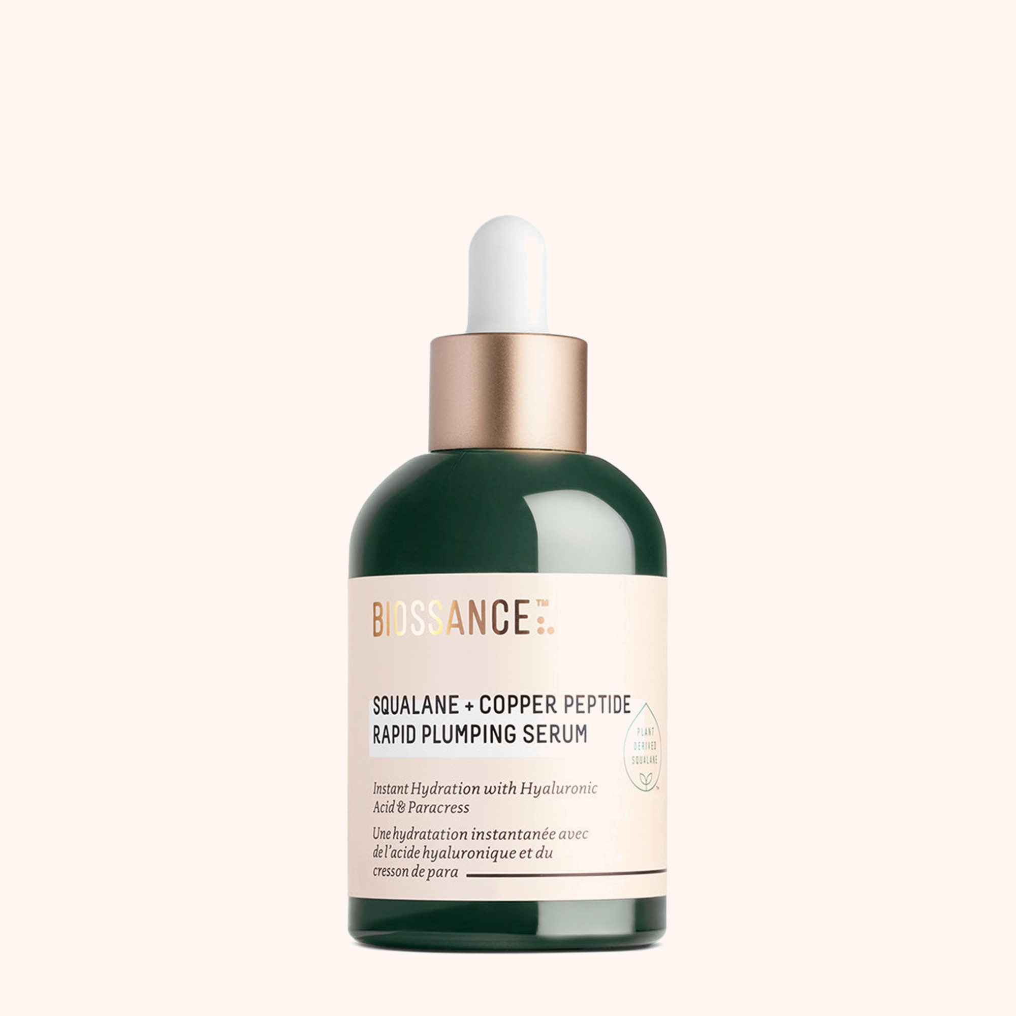 Squalane + Copper Peptide Rapid Plumping Serum | Biossance | Biossance US