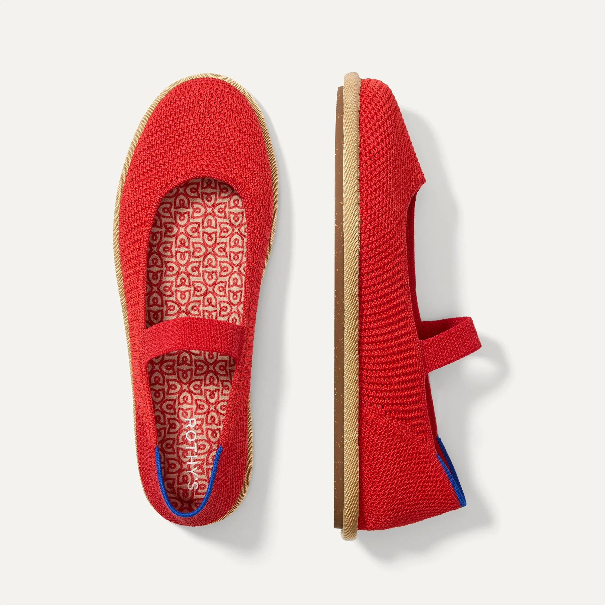 The Cruiser Mary Jane - Poppy Raffia-Knit | Rothy's
