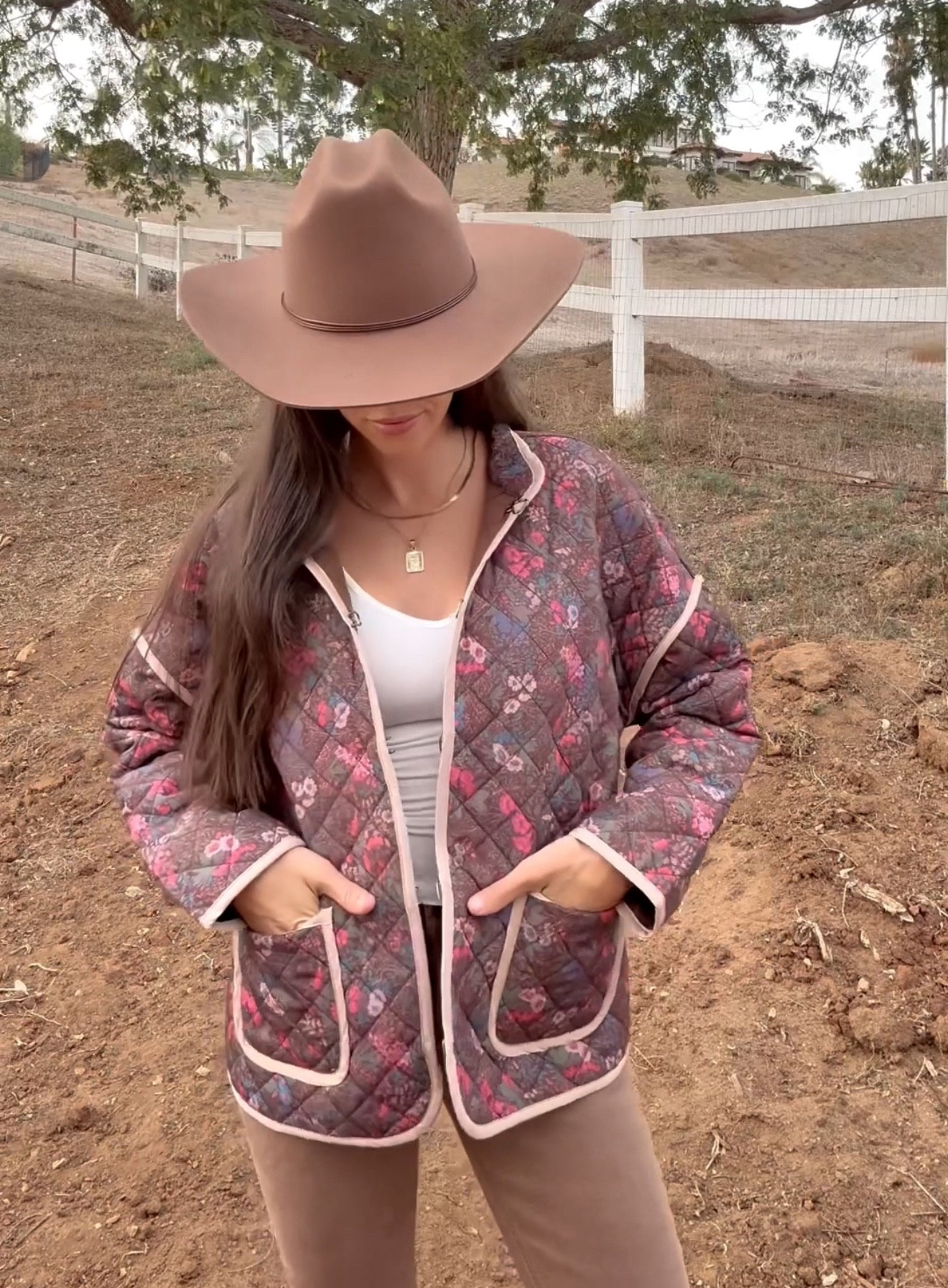 The cutest floral quilt jacket 

#LTKootd #LTKStyleTip #LTKSeasonal