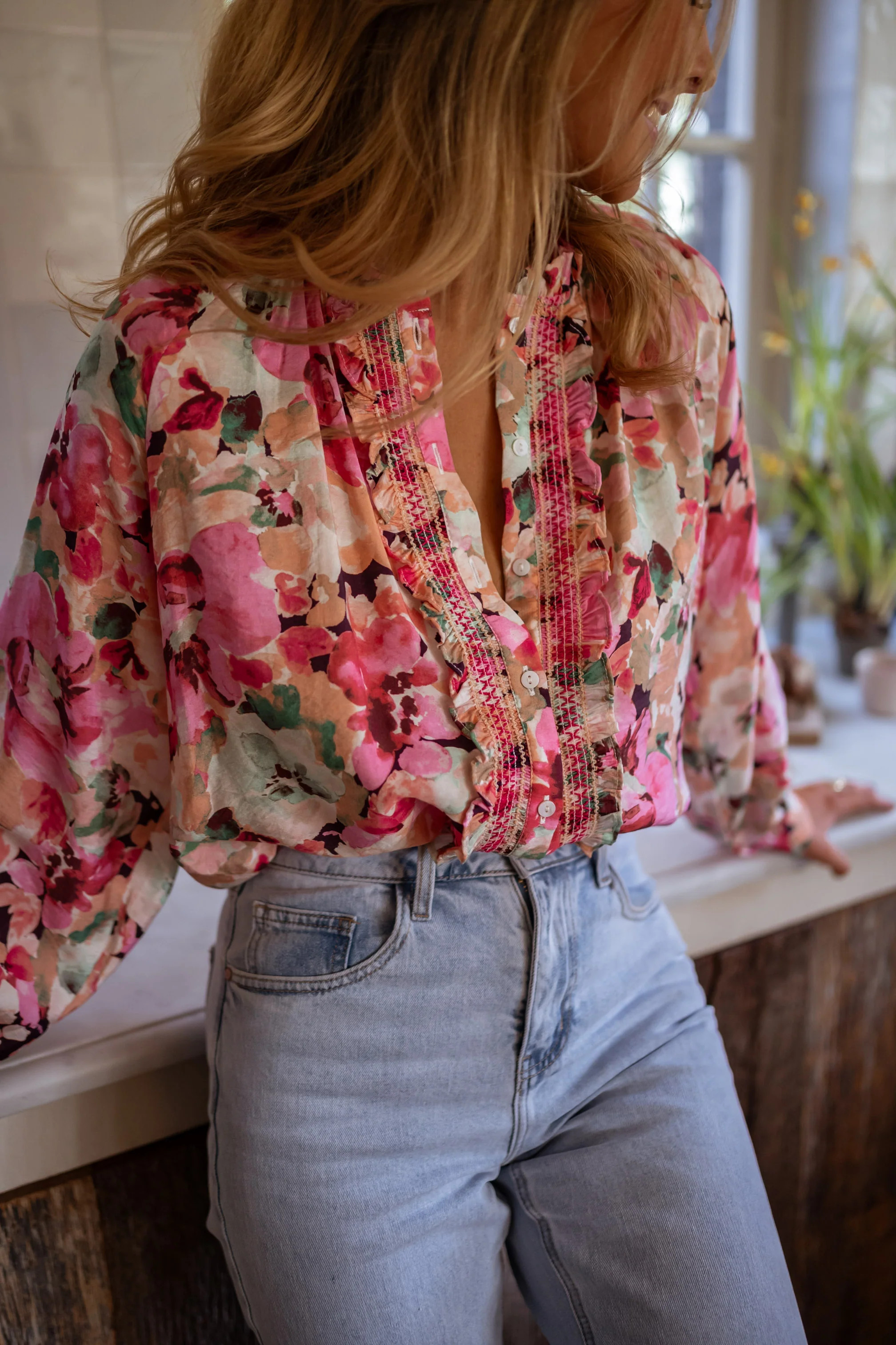 Floral Elvina Blouse | Easy Clothes