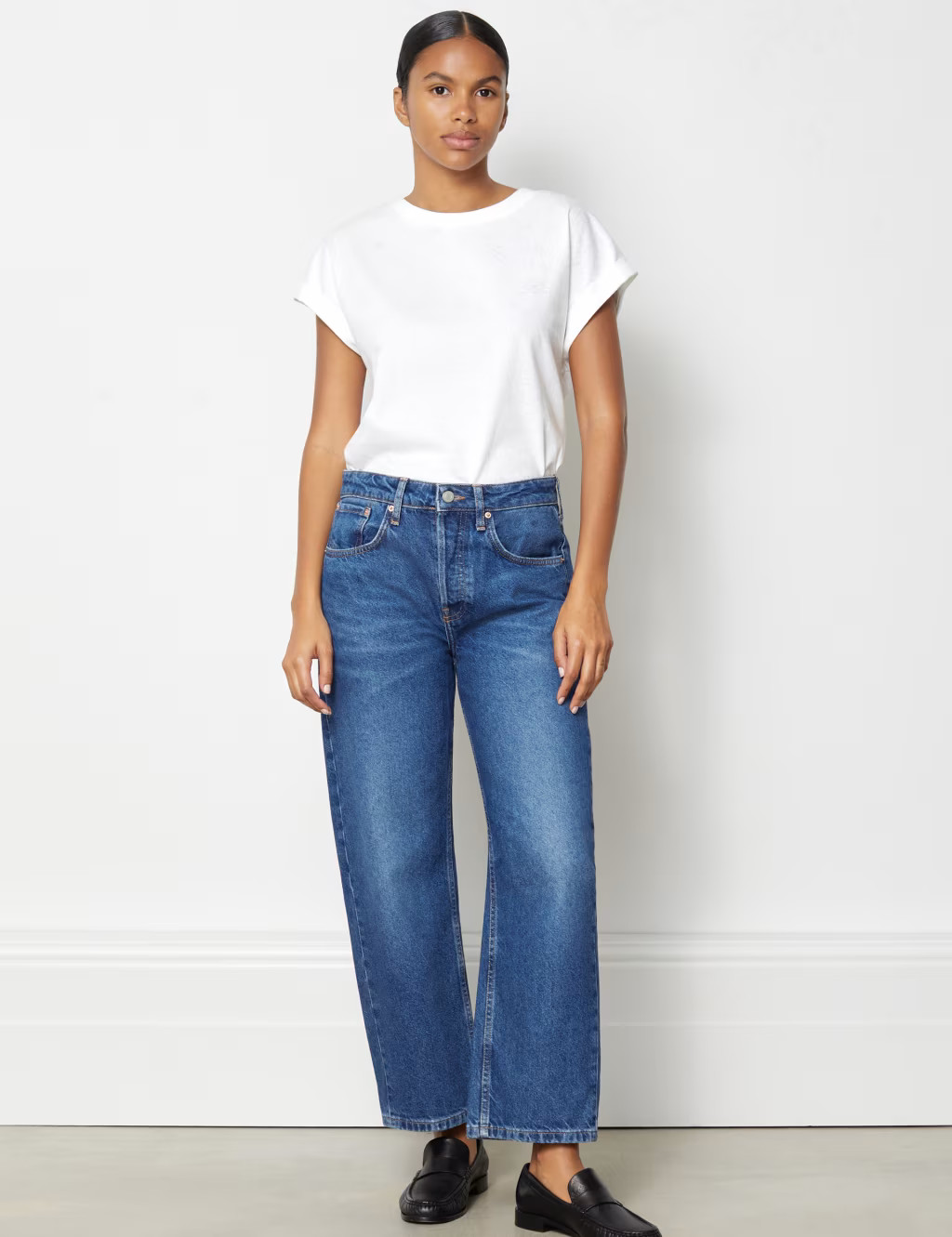 Boyfriend Mid Rise Jeans | Marks & Spencer (UK)