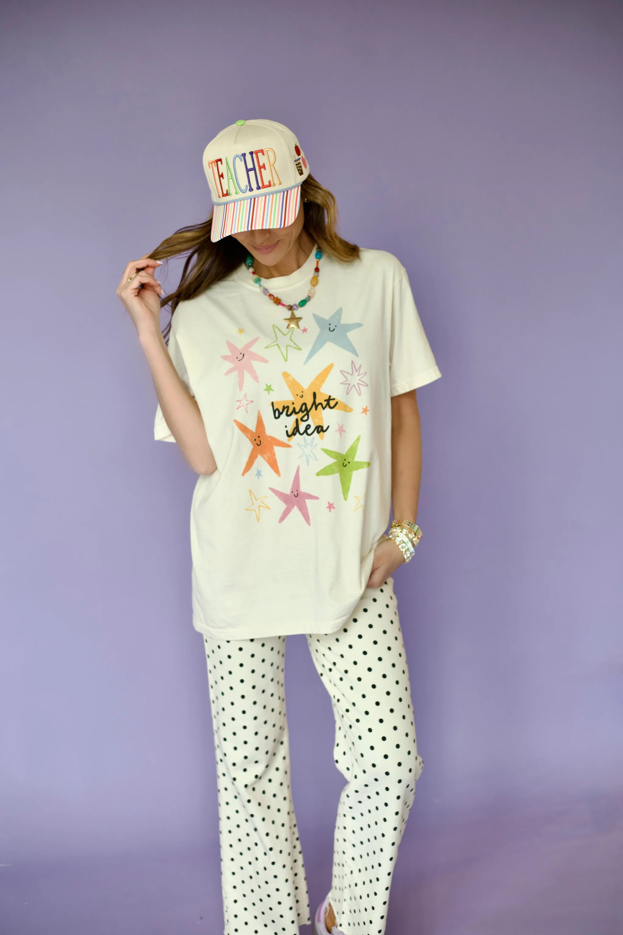Bright Idea Tee | Poppy & Pine