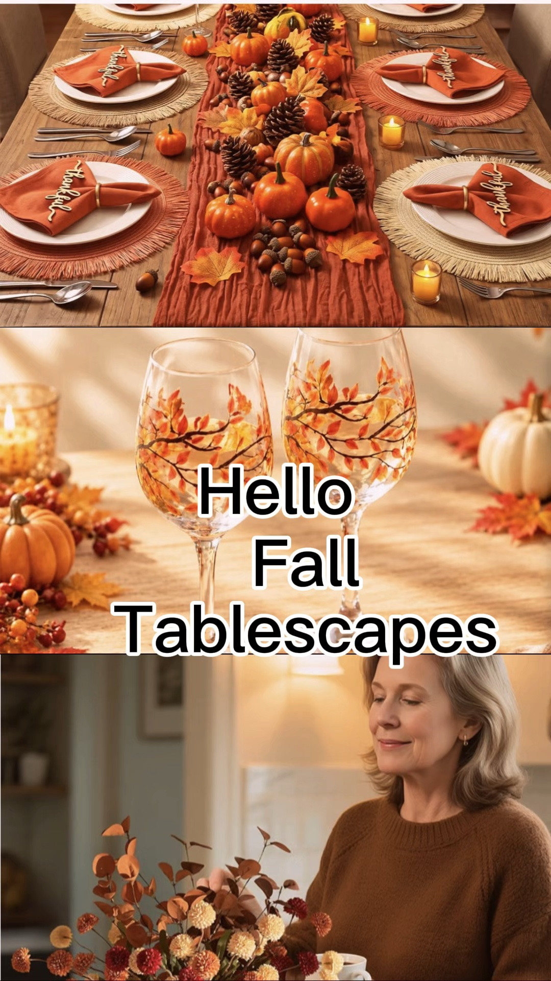 Fall table edit: Activated. 🥧🍂 From pumpkin centerpieces to the perfect taper candles, these are the pieces I’m using to style my table from now through Halloween and Turkey Day. Simple, chic, and totally affordable from Amazon. 

Click the link to grab these finds before your holiday hosting begins! 🧡 #Tablescape #FallDecor #HostingSeason #HallowernParty #Thanksgivingprep

#LTKOver40 #LTKHome #LTKfoodie