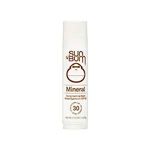 Sun Bum SPF 30 Mineral Sunscreen Lip Balm | Vegan and Reef Friendly (Octinoxate & Oxybenzone Free... | Amazon (US)