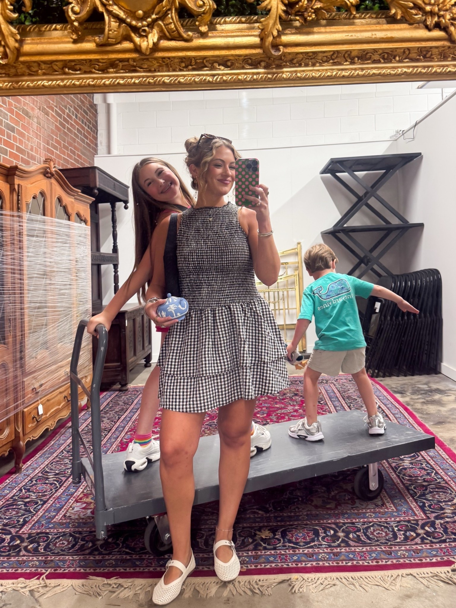 Amazon dress & Walmart flats!

#LTKgrwm #LTKootd #LTKU