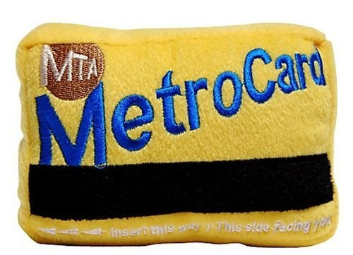 FAB DOG Metrocard Squeaky Plush Dog Toy - Chewy.com | Chewy.com
