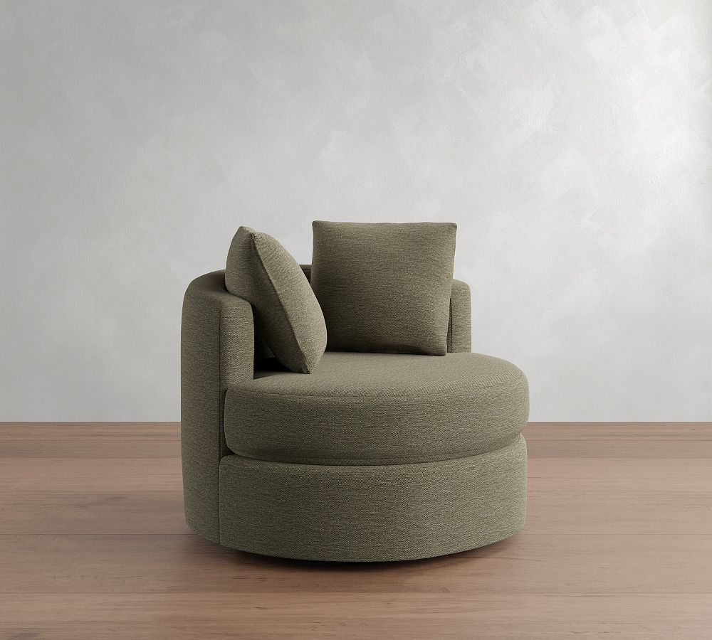 Balboa Swivel Chair | Pottery Barn (US)