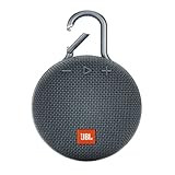 JBL Clip 3, Blue - Waterproof, Durable & Portable Bluetooth Speaker - Up to 10 Hours of Play - In... | Amazon (US)