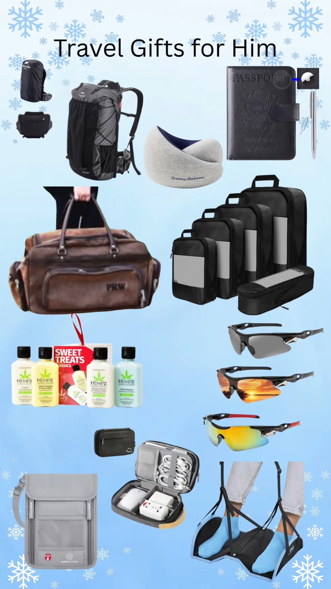 ✈️Travel gifts he’ll actually use.
From smart carry-ins to tech must-haves, these picks are perfect for the guy who’s always on the go. Shop all the favorites linked!

#LTKTravel #LTKFindsUnder50 #LTKMens