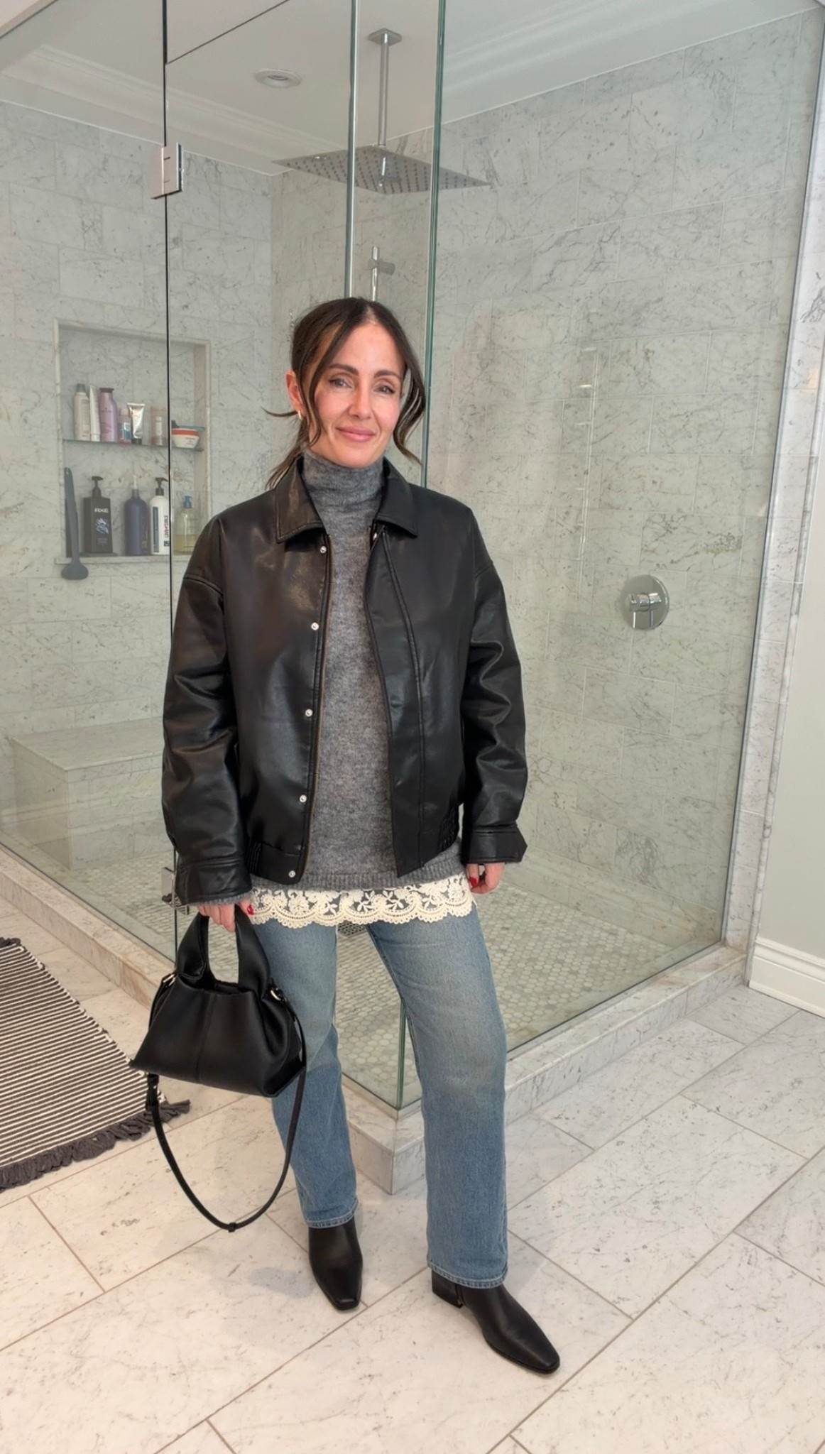 Ootd
Sweater: XS
Jeans: 27-petite
Boots: TTS

#LTKstyletip