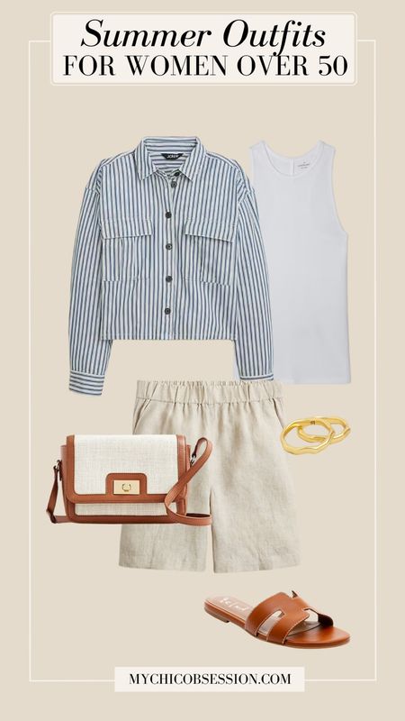 These pull-on chinos from J.Crew are the ultimate summer piece for comfort. Pair them with a white tank, striped jacket, gold jewelry, a crossbody bag, and sandals.

#LTKSeasonal #LTKover40 #LTKstyletip
