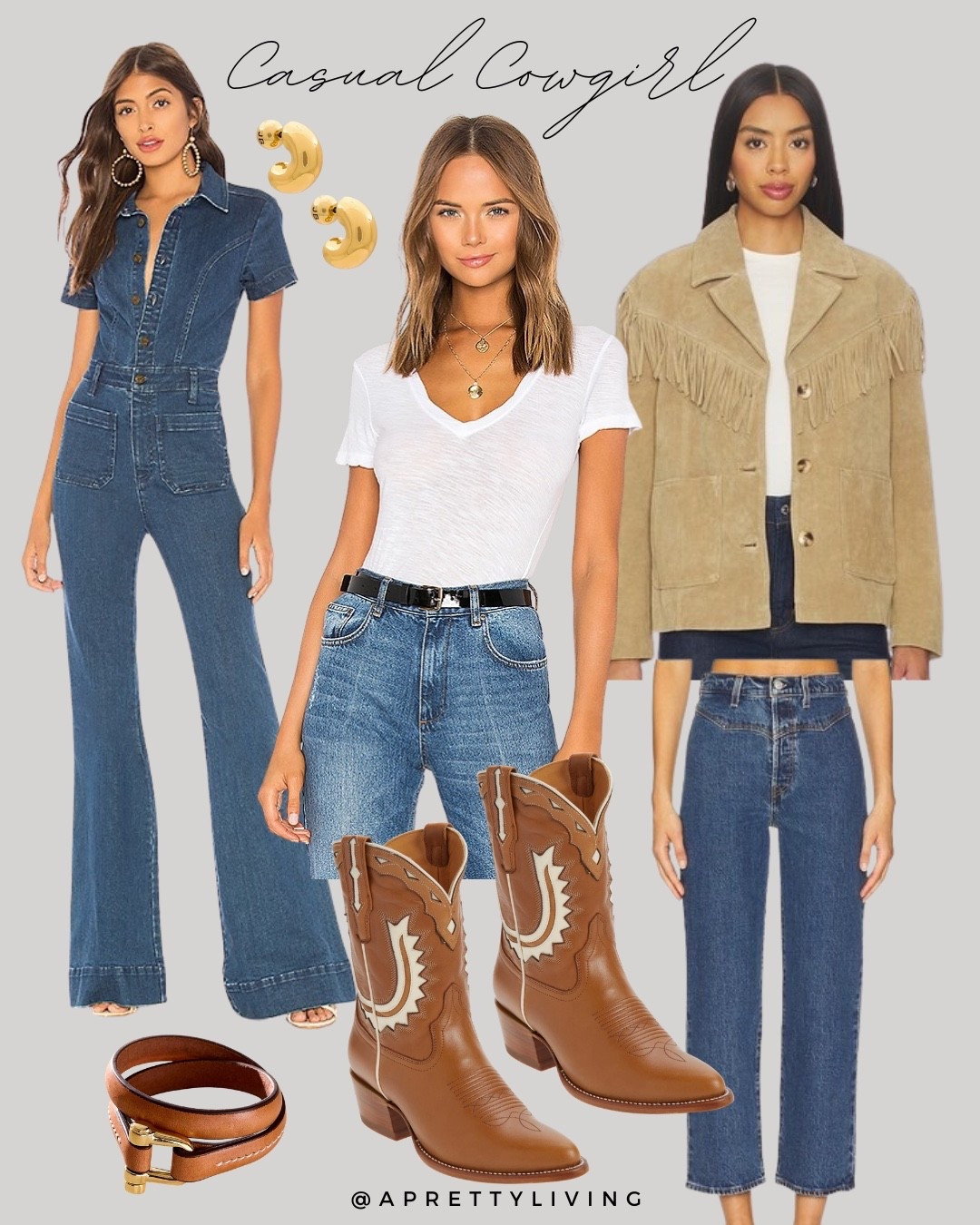 Casual Cowgirl Looks 

#LTKootd #LTKFestival