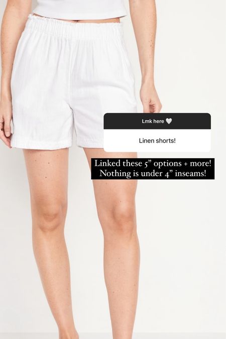 Linen shorts for tall women 4” + inseams!

Tall girl fashion. Pants for tall women 



#LTKStyleTip #LTKFindsUnder100 #LTKSeasonal
