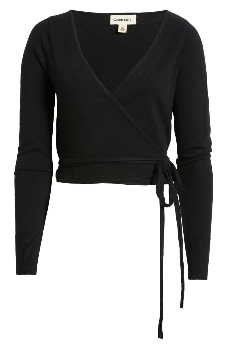 Open Edit Wrap Sweater | Nordstrom | Nordstrom