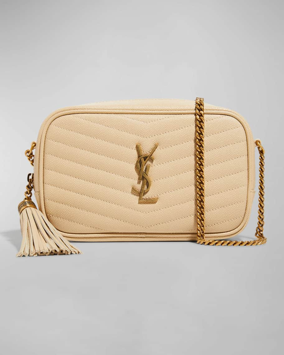 Saint Laurent Lou Mini Monogram YSL Quilt Calf Camera Bag | Neiman Marcus