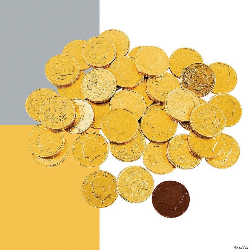 Chocolate Coins - 76 Pc. | Oriental Trading Company