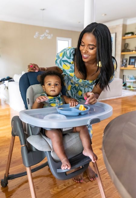 #ad Teagan has one rule when it comes to trying new food: GIMME MORE!! So we upgraded his high chair to the @maxicosiusa Minla 6 in 1 because it has been designed with “everyday”  in mind! Not only does it transform to fit many different spaces + stages, its become an extension of our home’s aesthetic. #WeCarryTheFuture #MaxiCosiHome You can find this high chair@Target @TargetStyle #TargetPartner #Target 

#LTKkids #LTKbaby #LTKhome