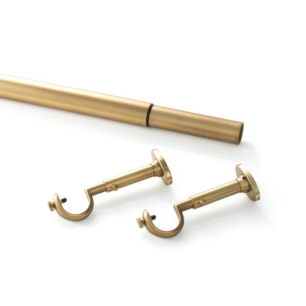 Stockbridge Single Curtain Rod | Wayfair North America