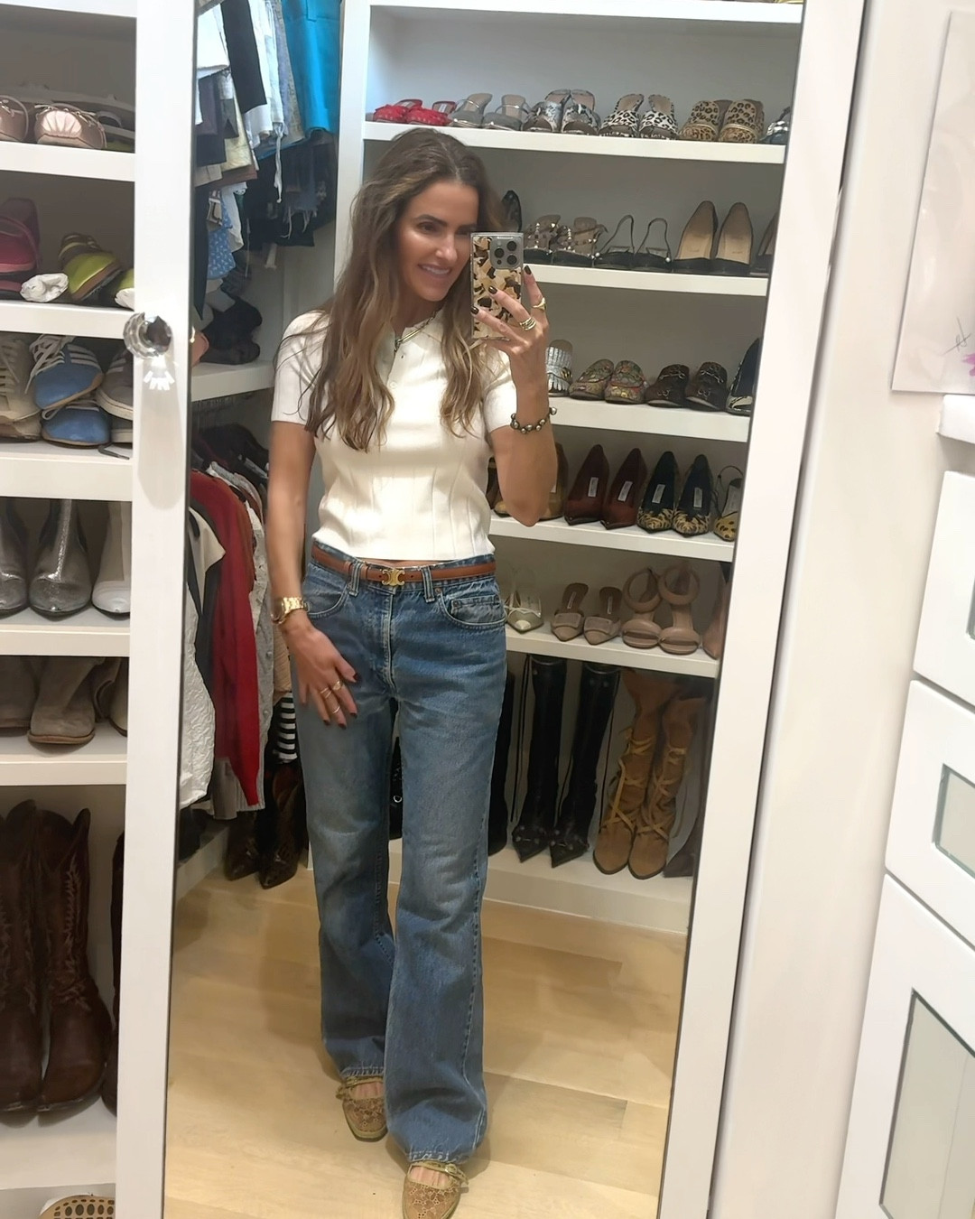 #ltkdayinmylife busy day today w my girls: woke up went to pilates w arden, then off to @risesouffle with my high school friends for a fun, fab 3 hour lunch catching up, then off to @normansjapanese w my 3 girls & sweet friends 

wearing some of my vintage levi’s, most comfy flats & swester too!  

#LTKFindsUnder100 #LTKdayinmylife #LTKSaleAlert