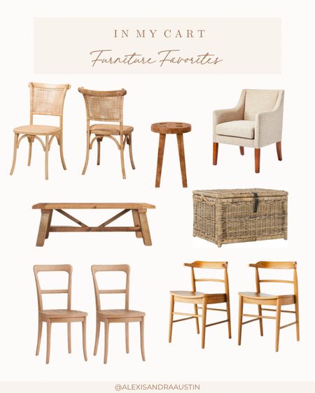 Furniture favorites in my cart - Spring refresh - Shop the look! 

#LTKFind #LTKsalealert #LTKhome