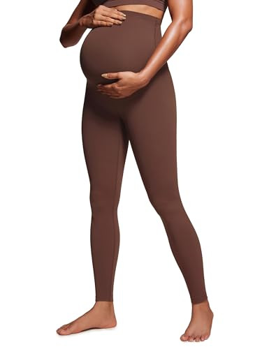 CRZ YOGA Womens Butterluxe Maternity Leggings Over The Belly 28" - Workout Activewear Yoga Pregna... | Amazon (US)