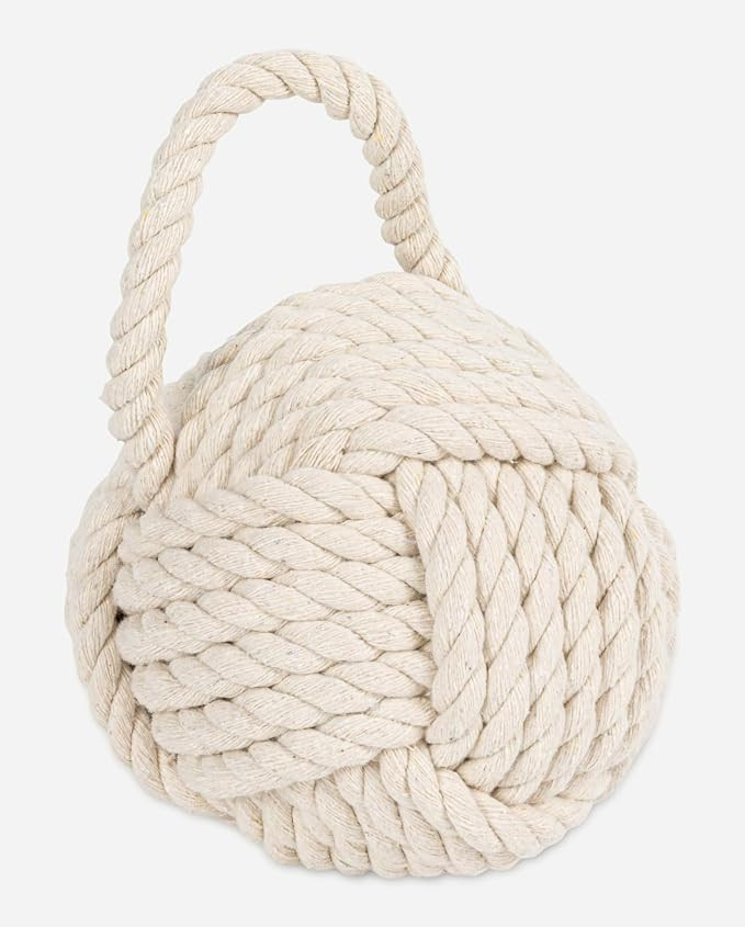 Creative Co-Op Nautical Rope Knot Door Stop | Amazon (US)