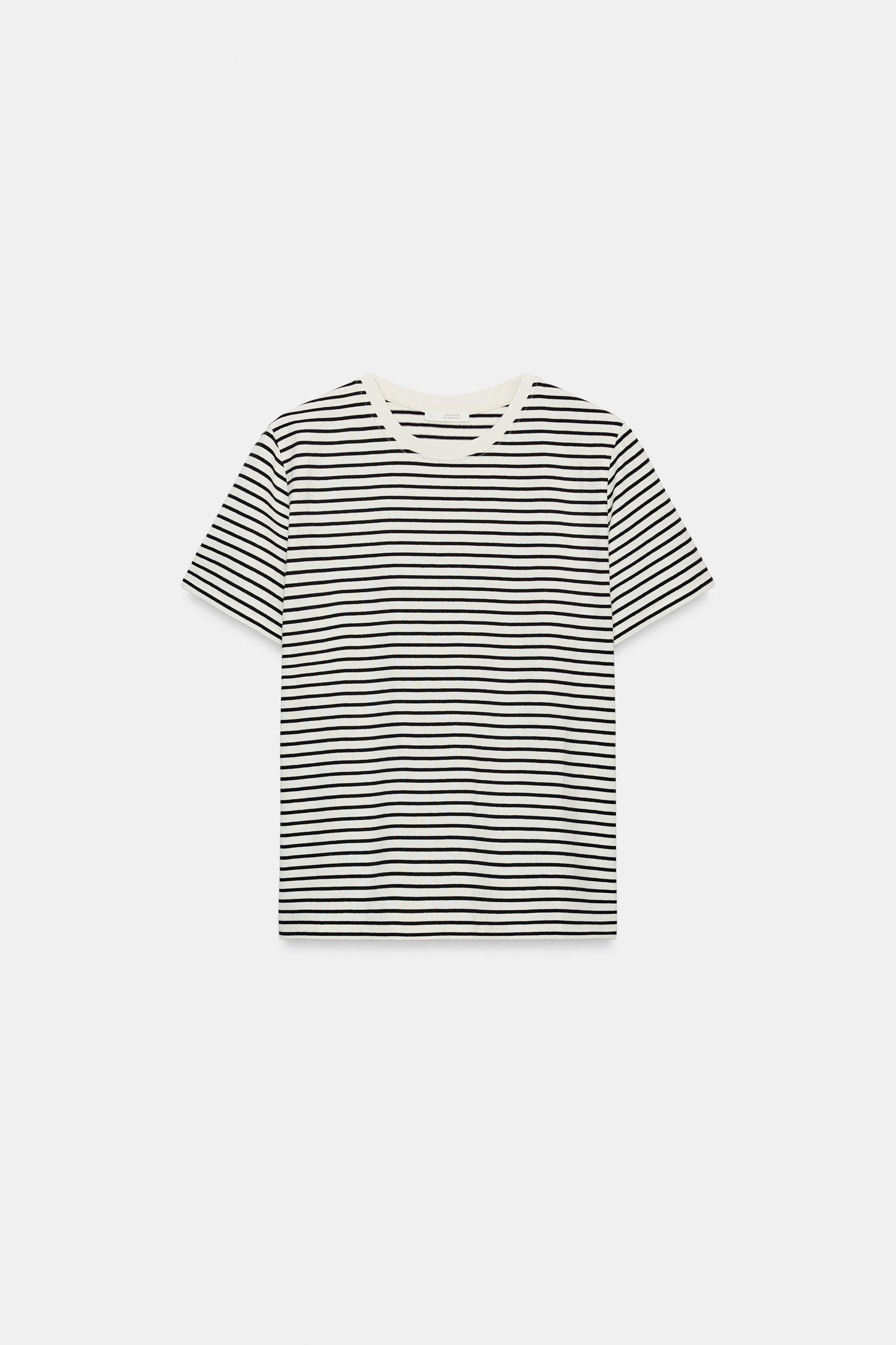 RUSTIC COTTON T-SHIRT | Zara Canada