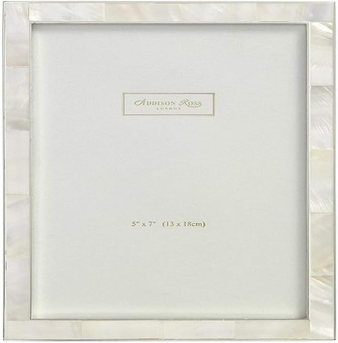 Addison Ross, Shell Photo Frame, 4x6, Mother of Pearl & Silver, 4 x 6 Inches | Amazon (US)