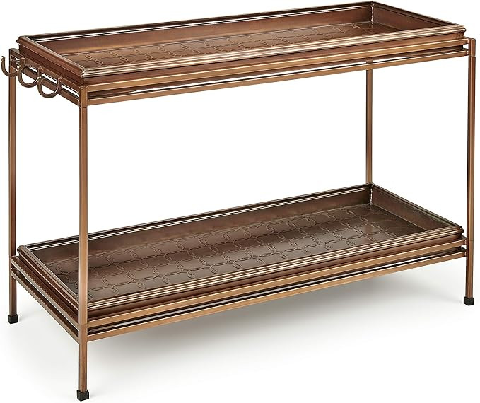 Good Directions Double Boot Tray, Circles Multi-Purpose All Weather Decorative Large Boot Tray, S... | Amazon (US)