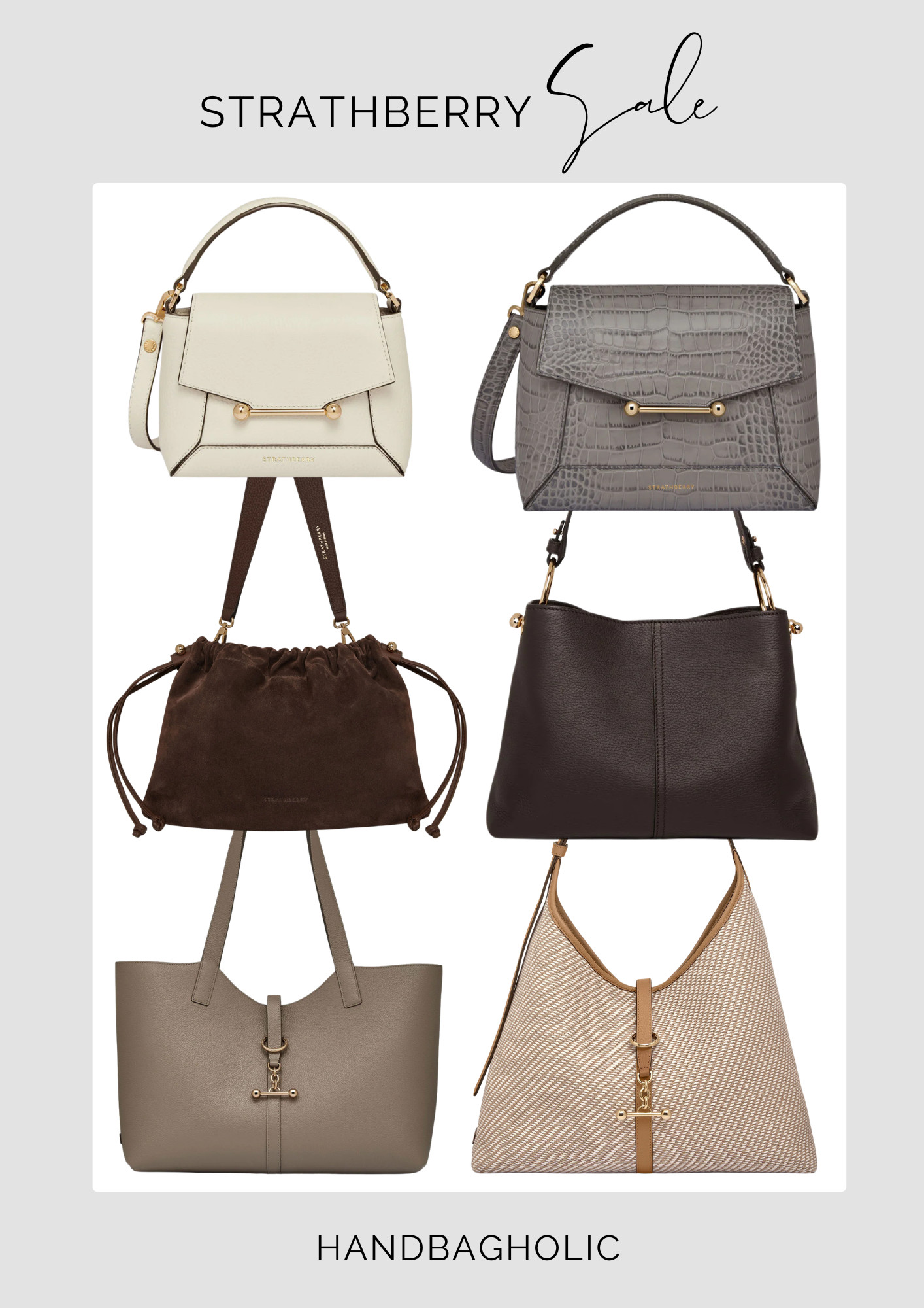 The Strathberry bag sale is here featuring huge discounts on the Mosaic bag, Charlotte suede and Kite tote and hobo bag 

 #LTKootd #LTKWorkwear