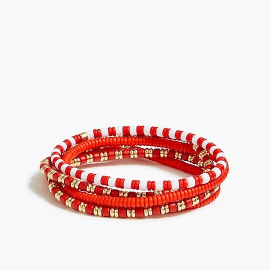 Beaded bracelets set-of-five | J.Crew Factory