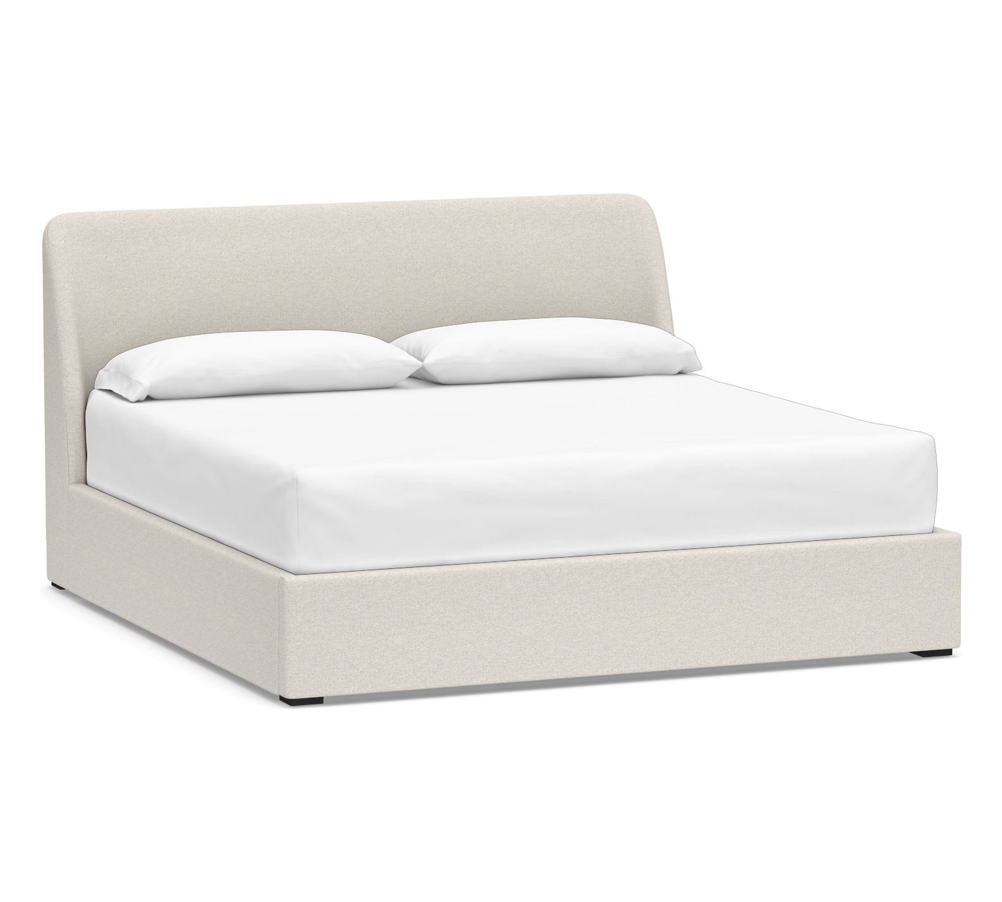 Layton  Upholstered Bed | Pottery Barn (US)