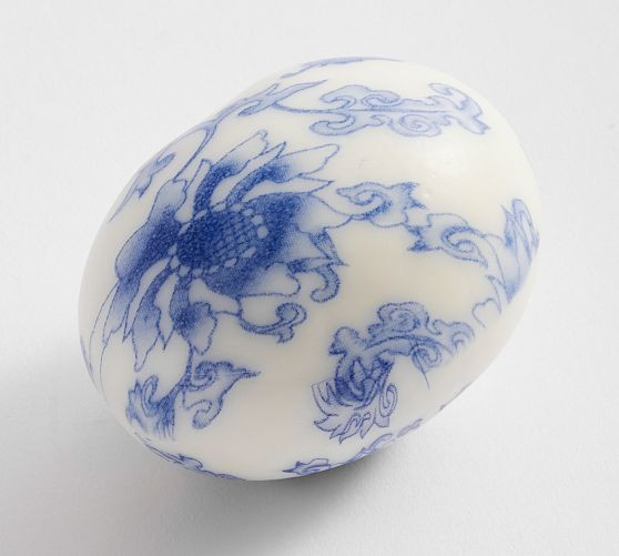 Toile Printed Eggs - Set of 5 | Pottery Barn (US)