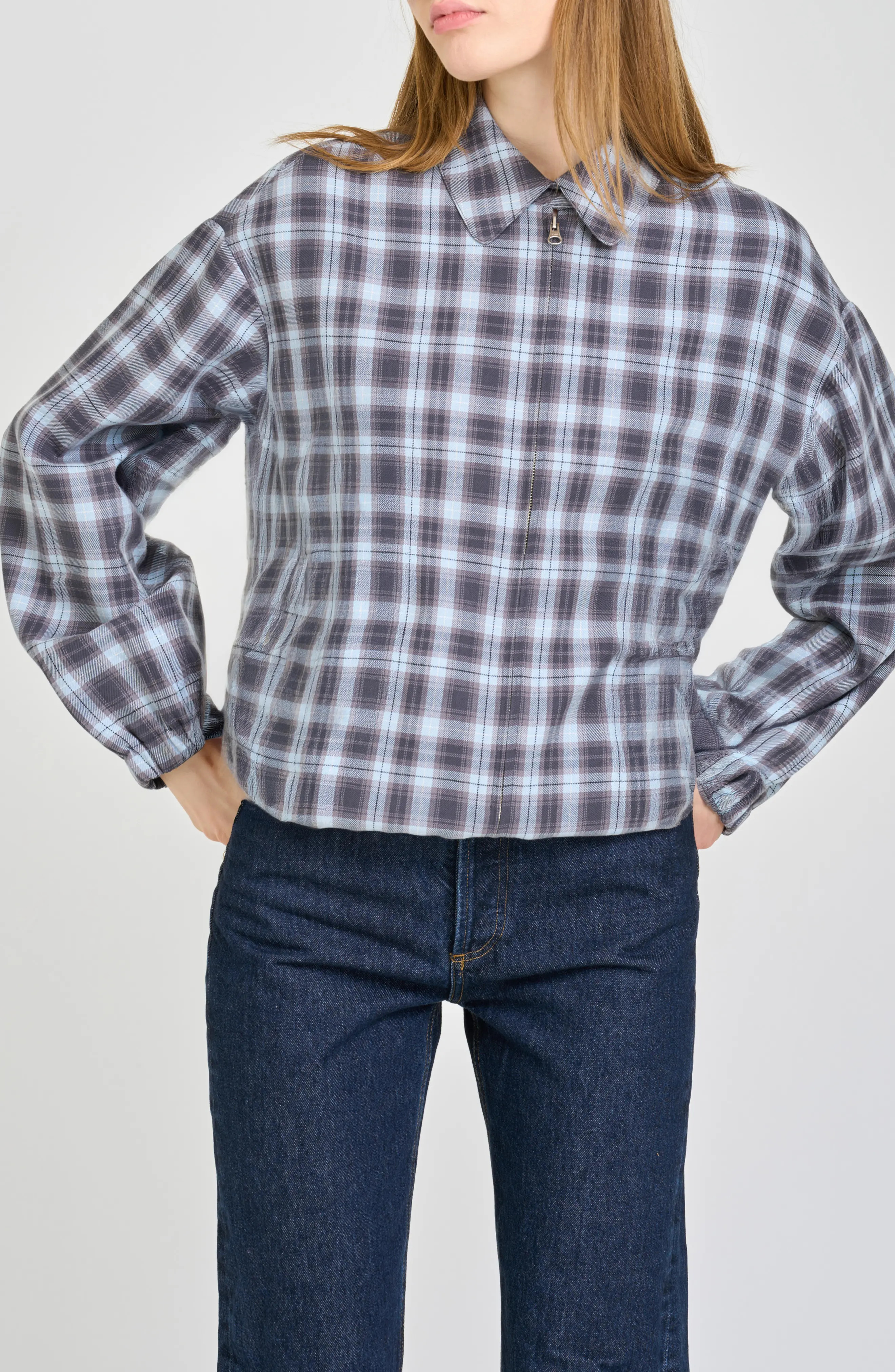 Adeline Plaid Bomber Jacket (Women) | Nordstrom | Nordstrom