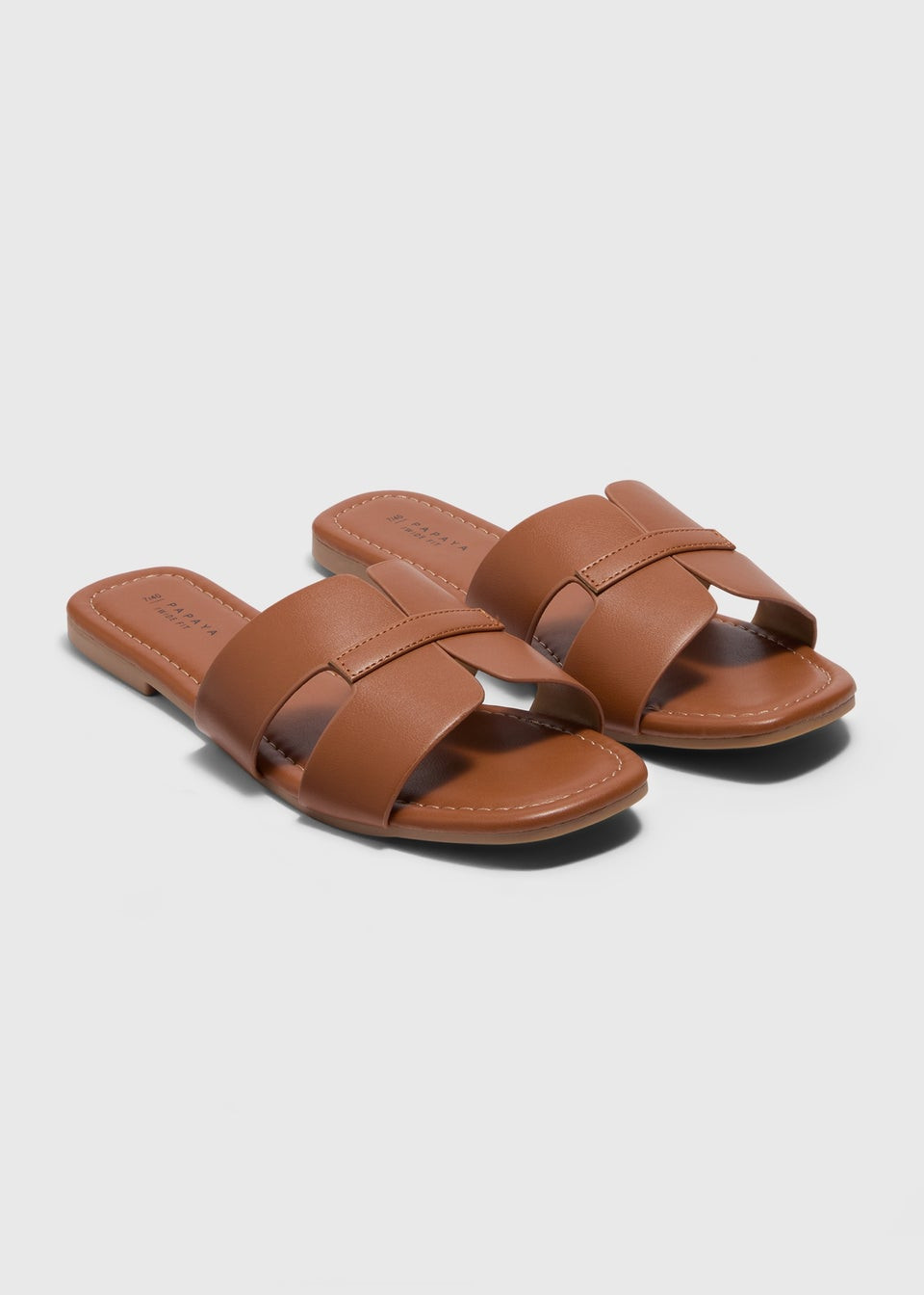 Tan Mule Sandals | Matalan (UK)