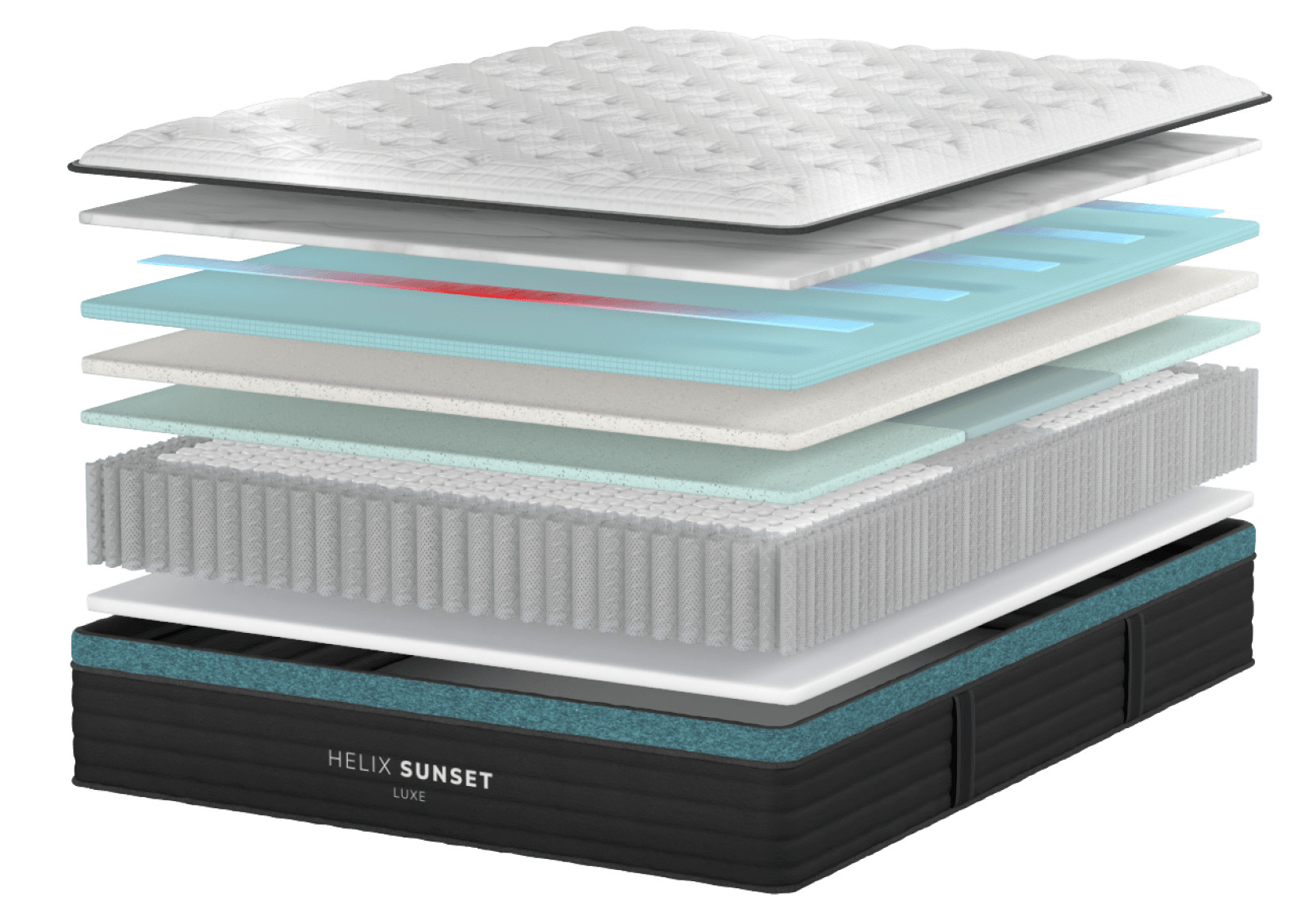 Shop the Helix Sunset Luxe | Premium Soft Mattress, Pressure Relief - Helix Sleep | Helix Sleep