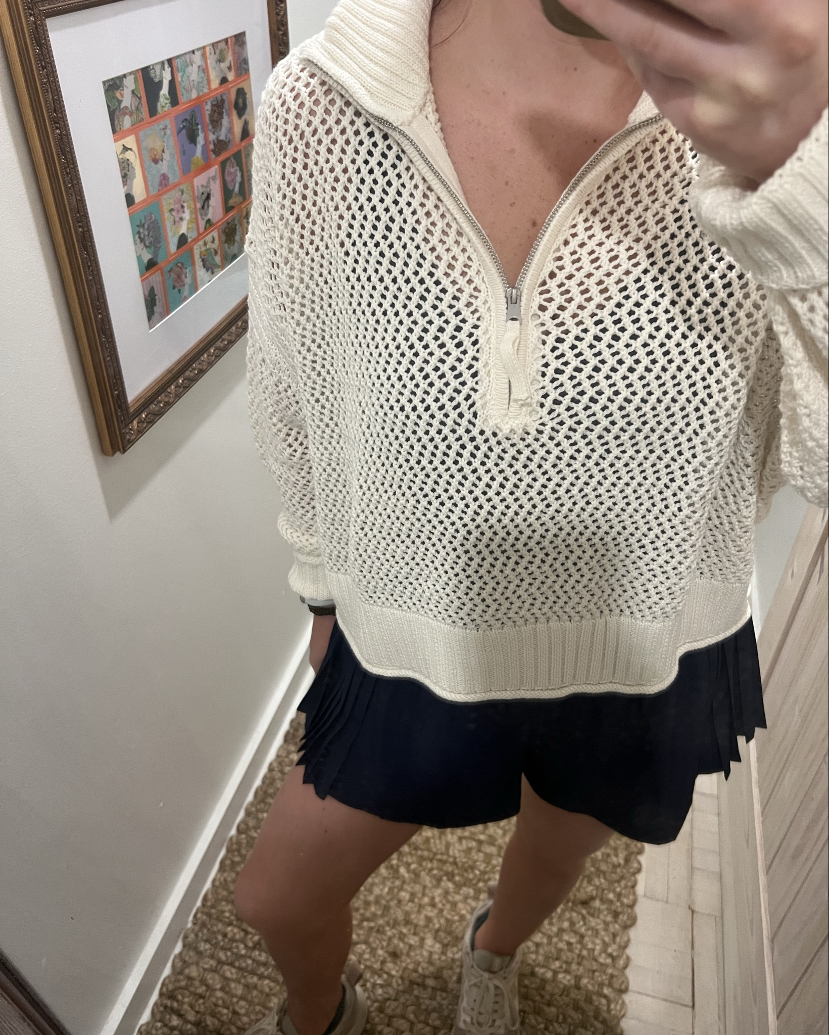 New Aerie Haul!! Their activewear is soooo buttery soft! Also love this pullover for summer when you want sleeves, but don’t want to be hot! Wearing medium in both navy top and bottom! Wearing a small in the pullover 🤩

#LTKActive #LTKSeasonal #LTKFindsUnder50