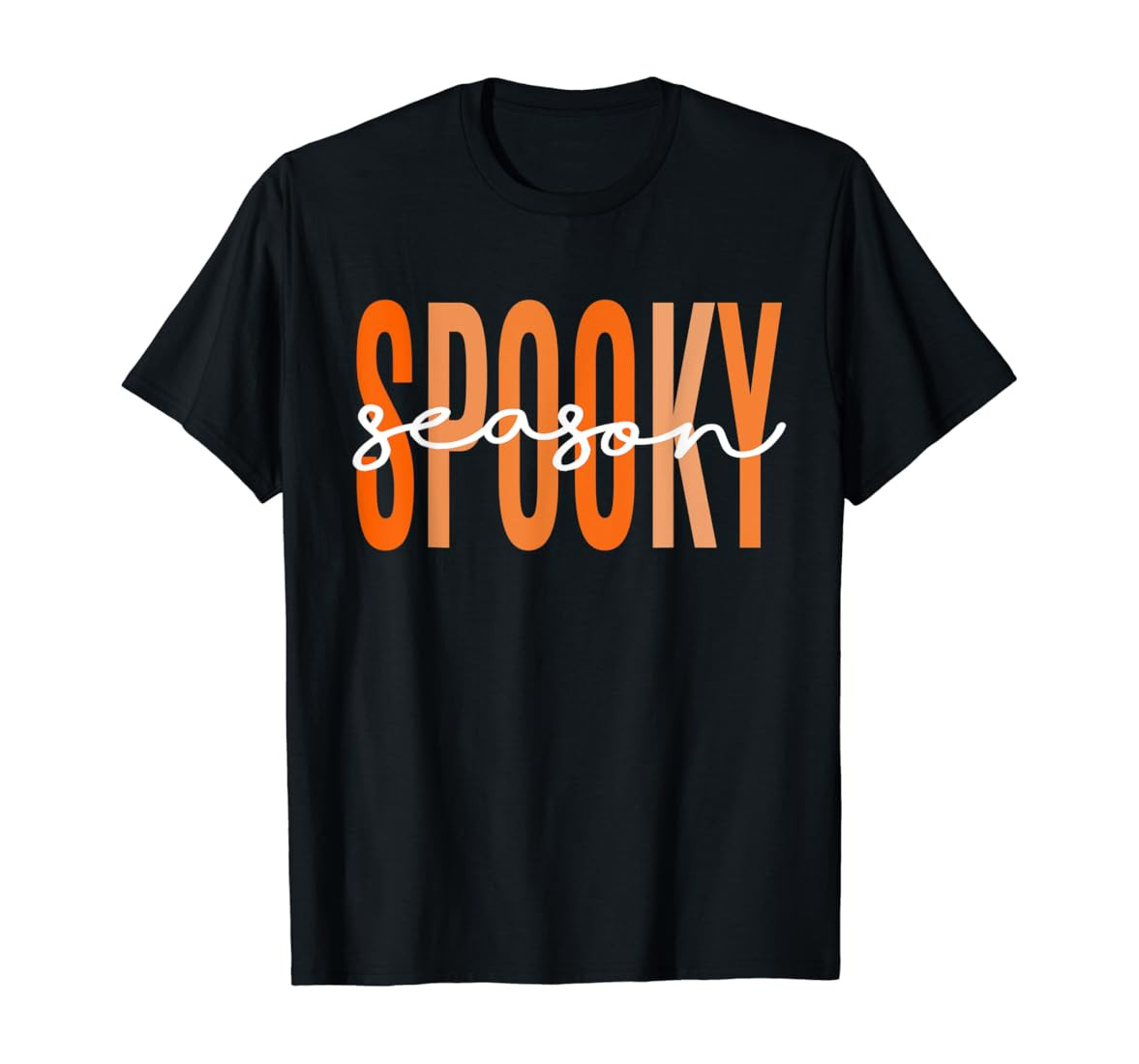 Amazon.com: Spooky Season Shirt Fall Pumpkin Halloween Teacher Student T-Shirt : Clothing, Shoes ... | Amazon (US)