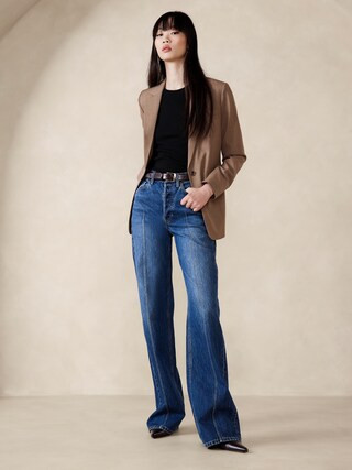 Siena Slim Italian Wool Blazer | Banana Republic (CA)