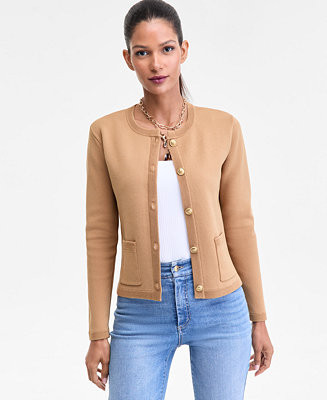 I.N.C. International Concepts Women's Structured Cardigan Jacket, Macy's Exclusive - Macy's | Macy's