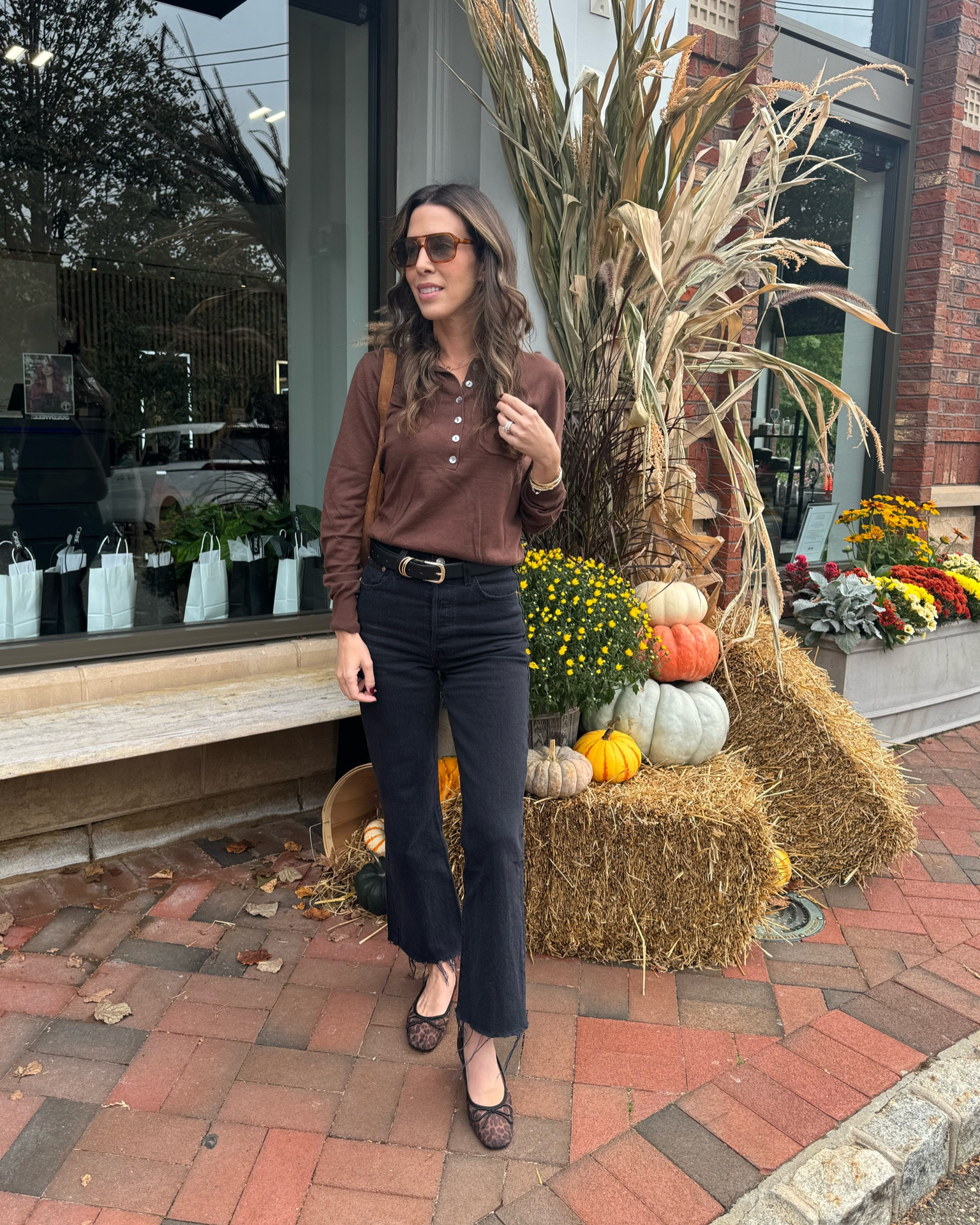 Brown and black might be my new go-to combo!


#LTKFindsUnder50 #LTKFindsUnder100 #LTKStyleTip