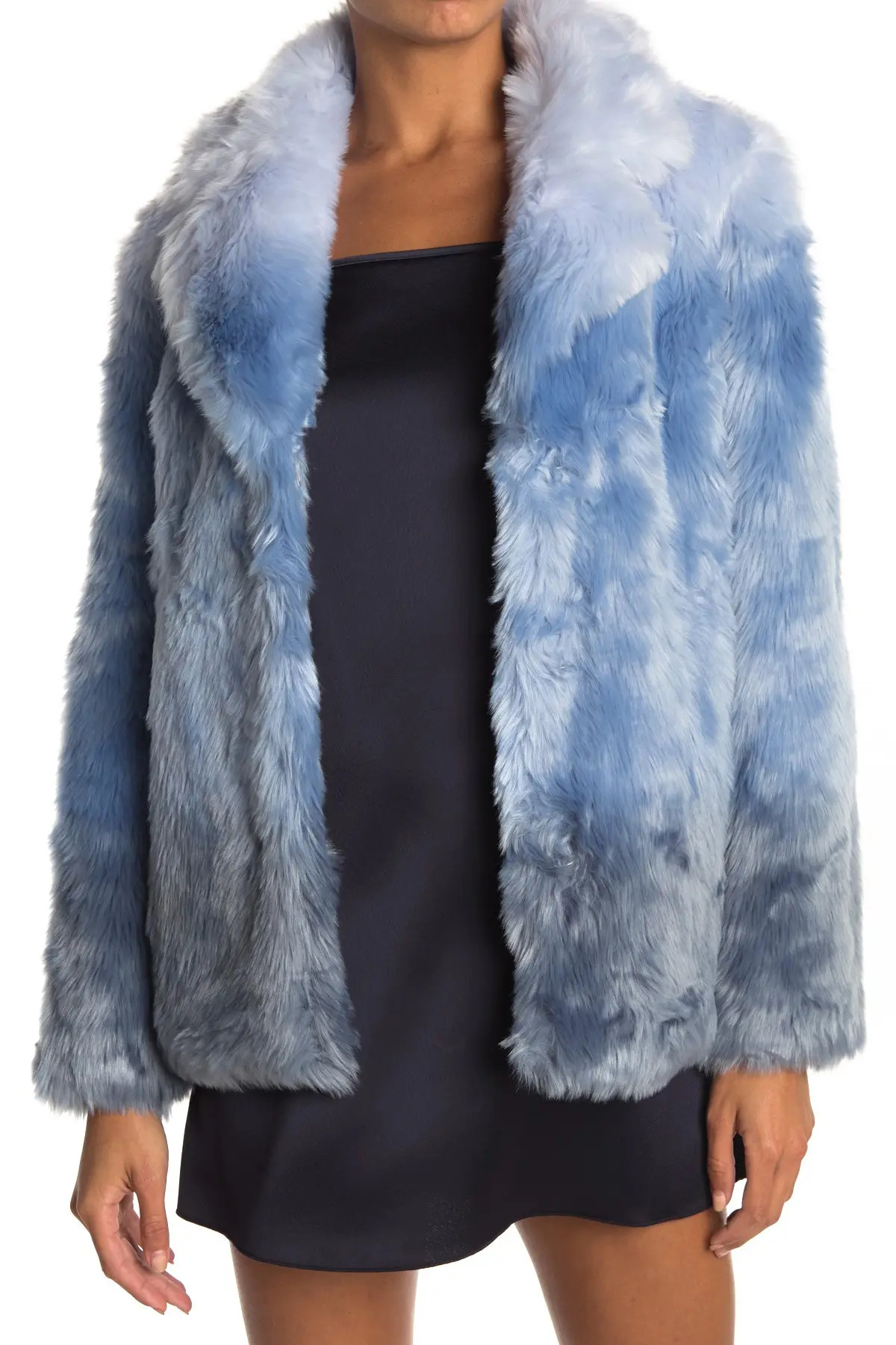 UNREAL FUR Ice Breaker Faux Fur Ombre Print Jacket at Nordstrom Rack | Nordstrom Rack
