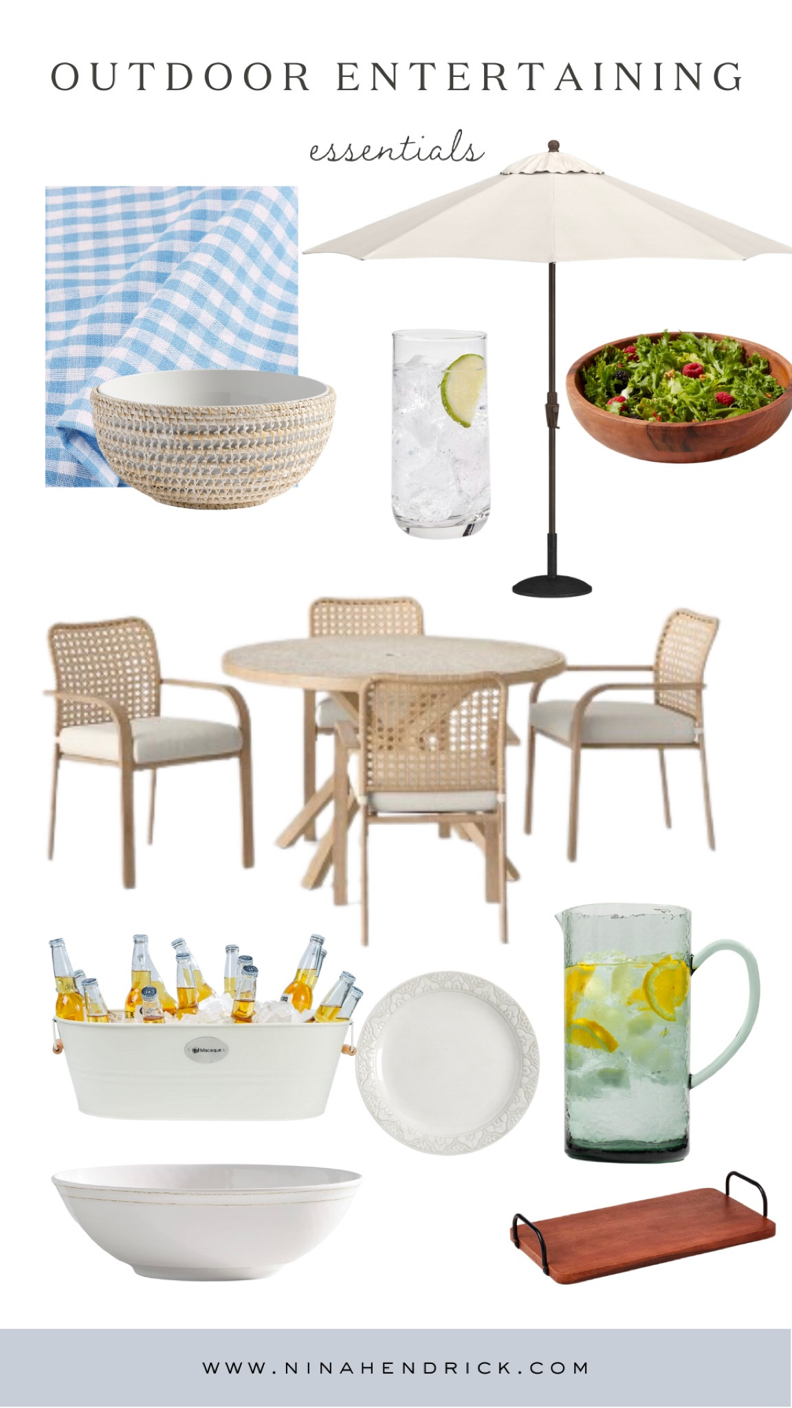 All the essentials for outdoor entertaining! 

#LTKhome