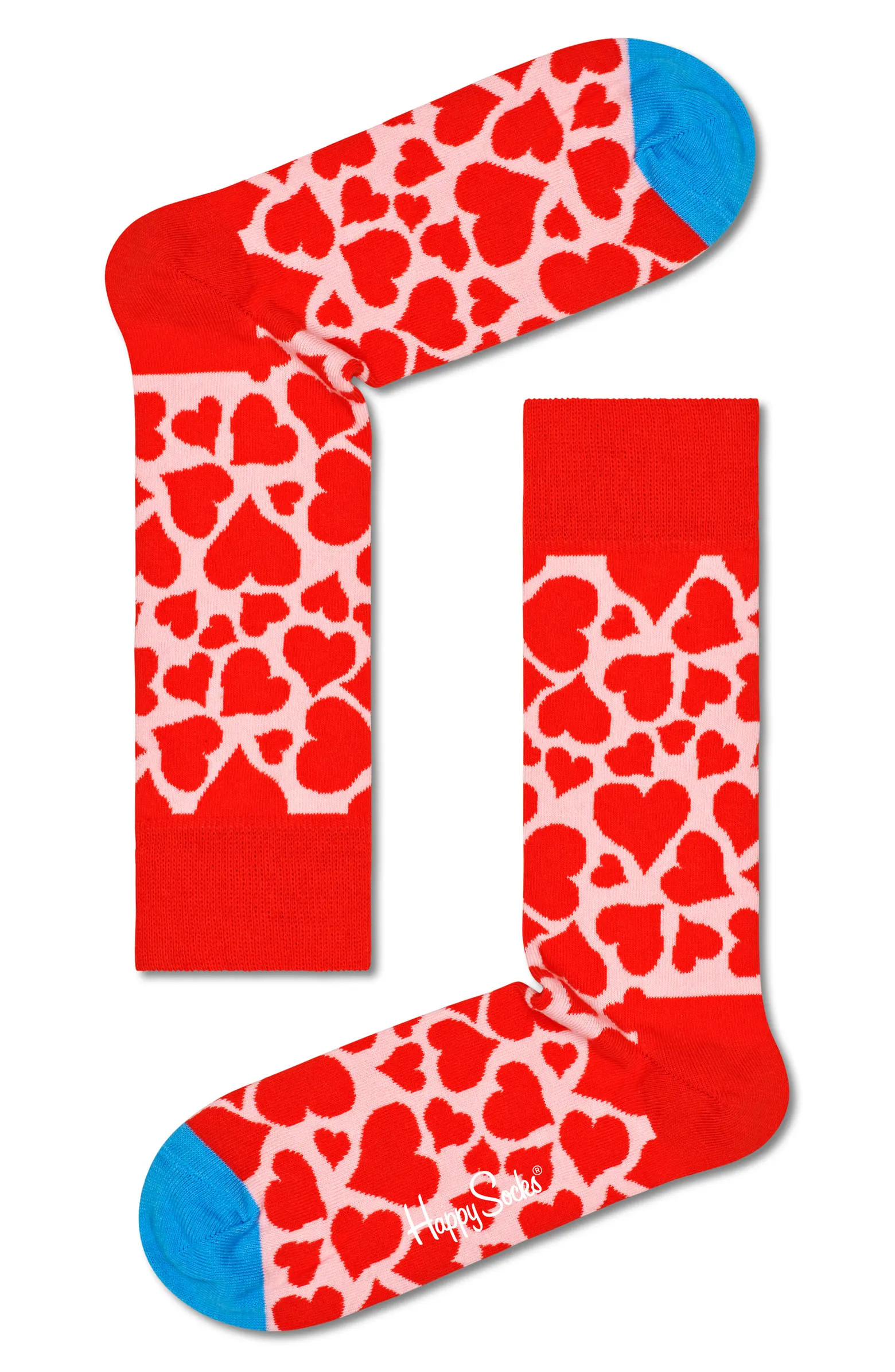 Happy Socks I Flower U Assorted 3-Pack Cotton Blend Crew Socks Gift Box | Nordstrom | Nordstrom