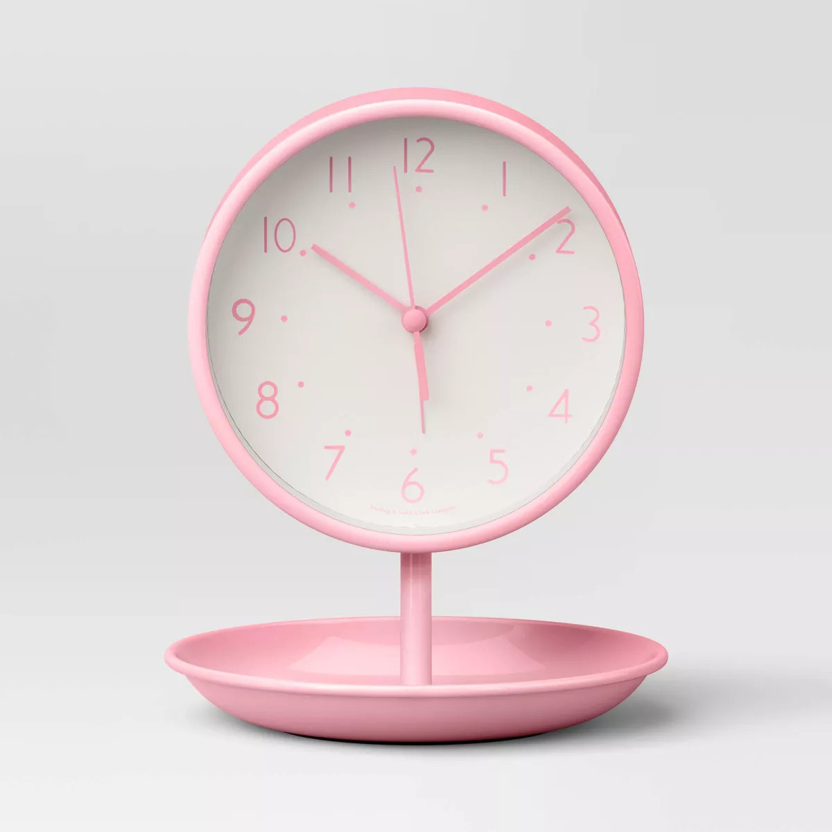 Trinket Tray Alarm Clock Pink - Room Essentials™ | Target